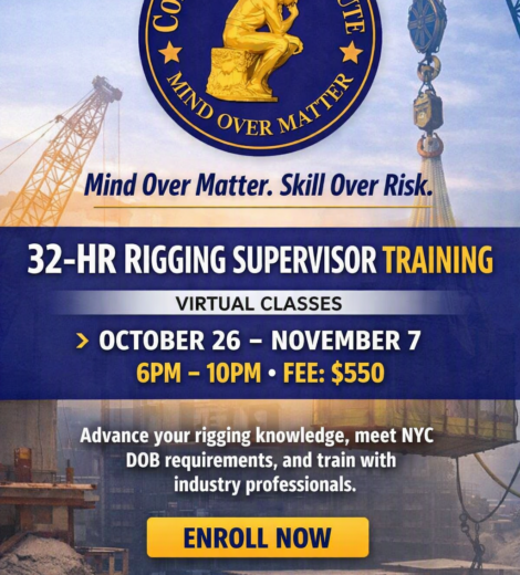 32 hr rigging course