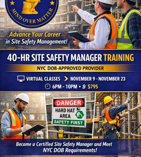 40 hr Site Safety Manager Course